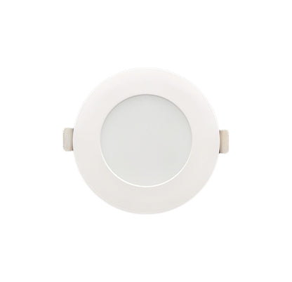 Dawnray 4" LED Slim Panel Round Fire Rated | DR40RF-FR-WH