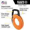 Klein Tools 56335 ide Steel Fish Tape, 1/4-Inch x 25-Foot