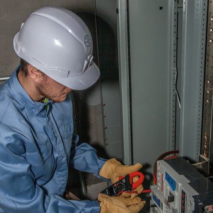 60100 | Klein Tools Non‑Vented Cap Style Hard Hat, Class E Protection