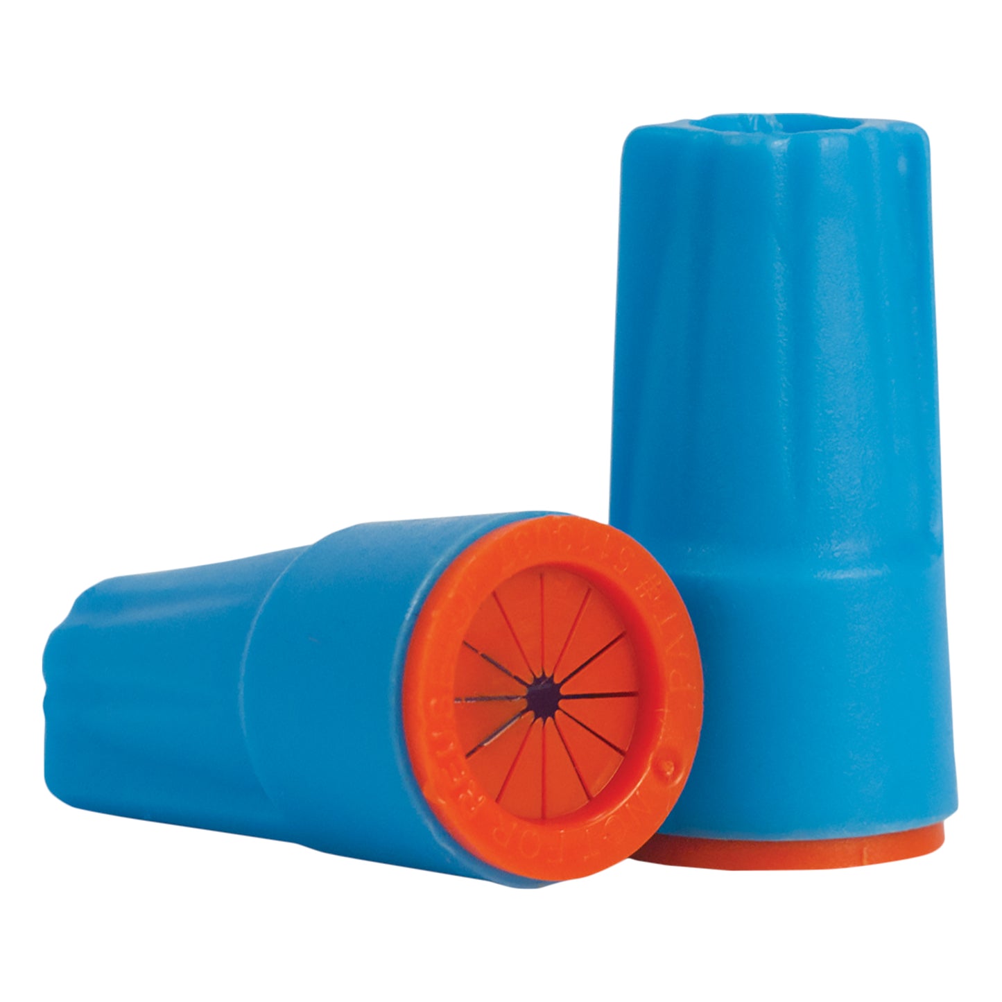 King Innovation 62125 DryConn Small Aqua/Orange Waterproof Wire Connectors (25-Pack)
