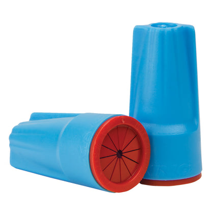 King Innovation 62225 DryConn Medium Aqua/Red Waterproof Wire Connector (20-Pack)