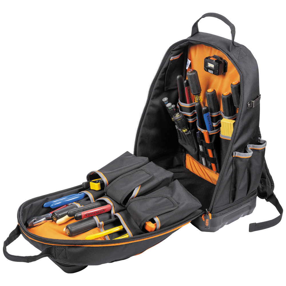 62800BP | Klein Tools Tradesman Pro™ XL Tool Bag Backpack, 40 Pockets