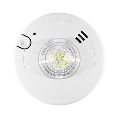 BRK 7020BSLA Hardwired Photoelectric Smoke Alarm & LED Strobe