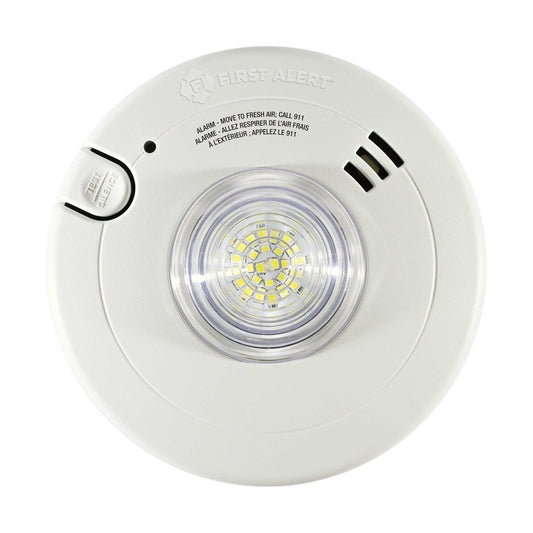 BRK 7030BSLA Hardwired Combo Smoke/CO Alarm W/10-Year Battery Backup
