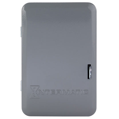 Intermatic T101 - 24 Hour Mechanical Time Switch, 120 VAC, 60Hz, SPST, Indoor Metal Enclosure, 1 Hour Interval