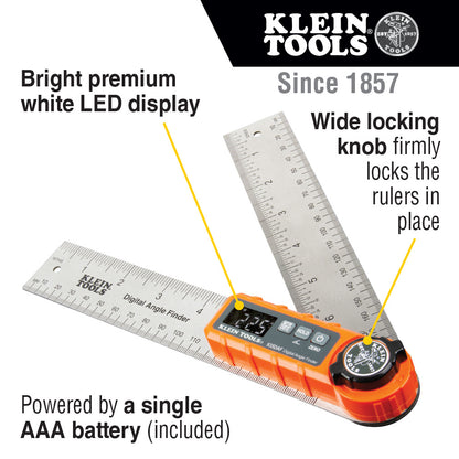 935DAF | Klein Tools Digital Angle Finder with LED Display