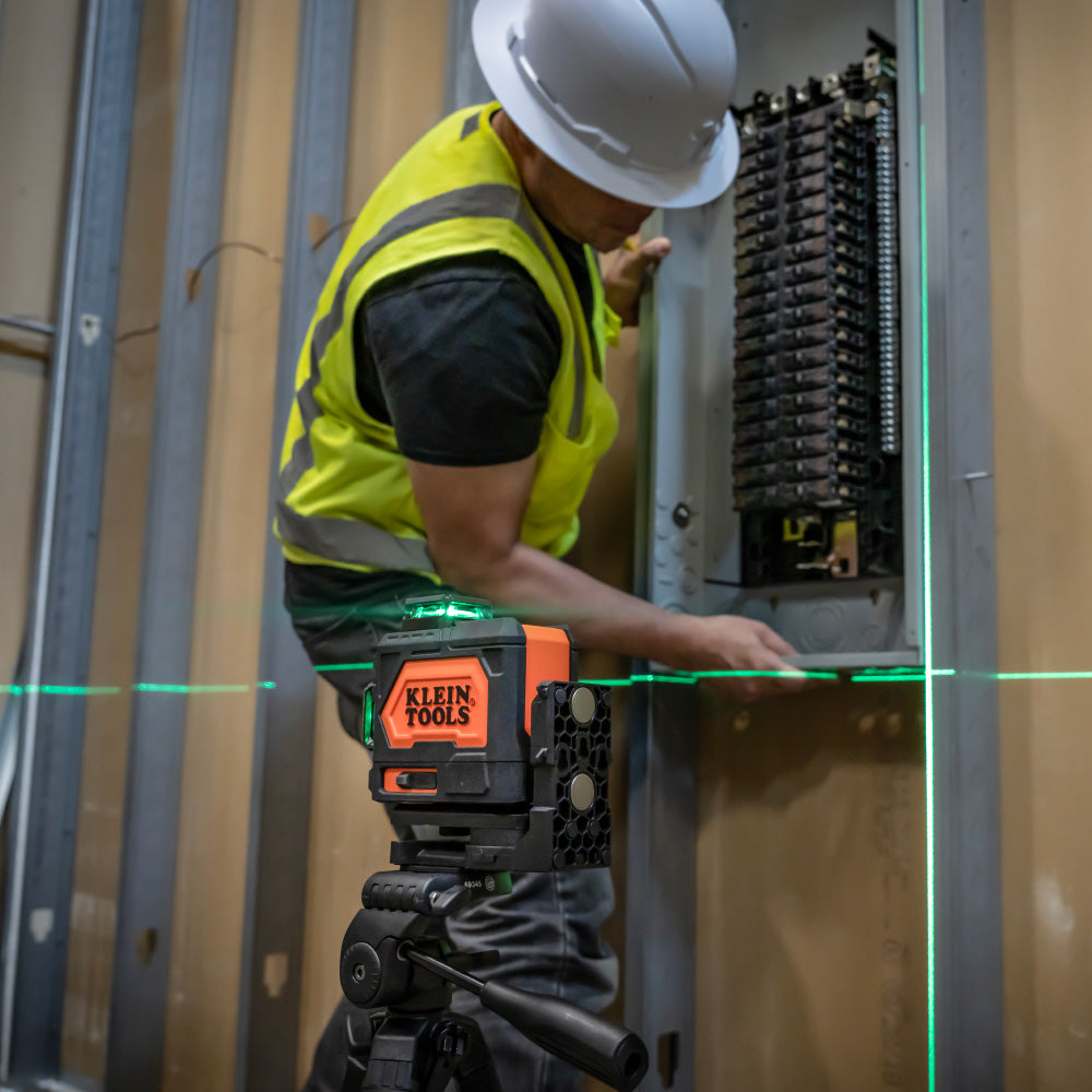Rechargeable Self-Leveling Green Planar Laser Level