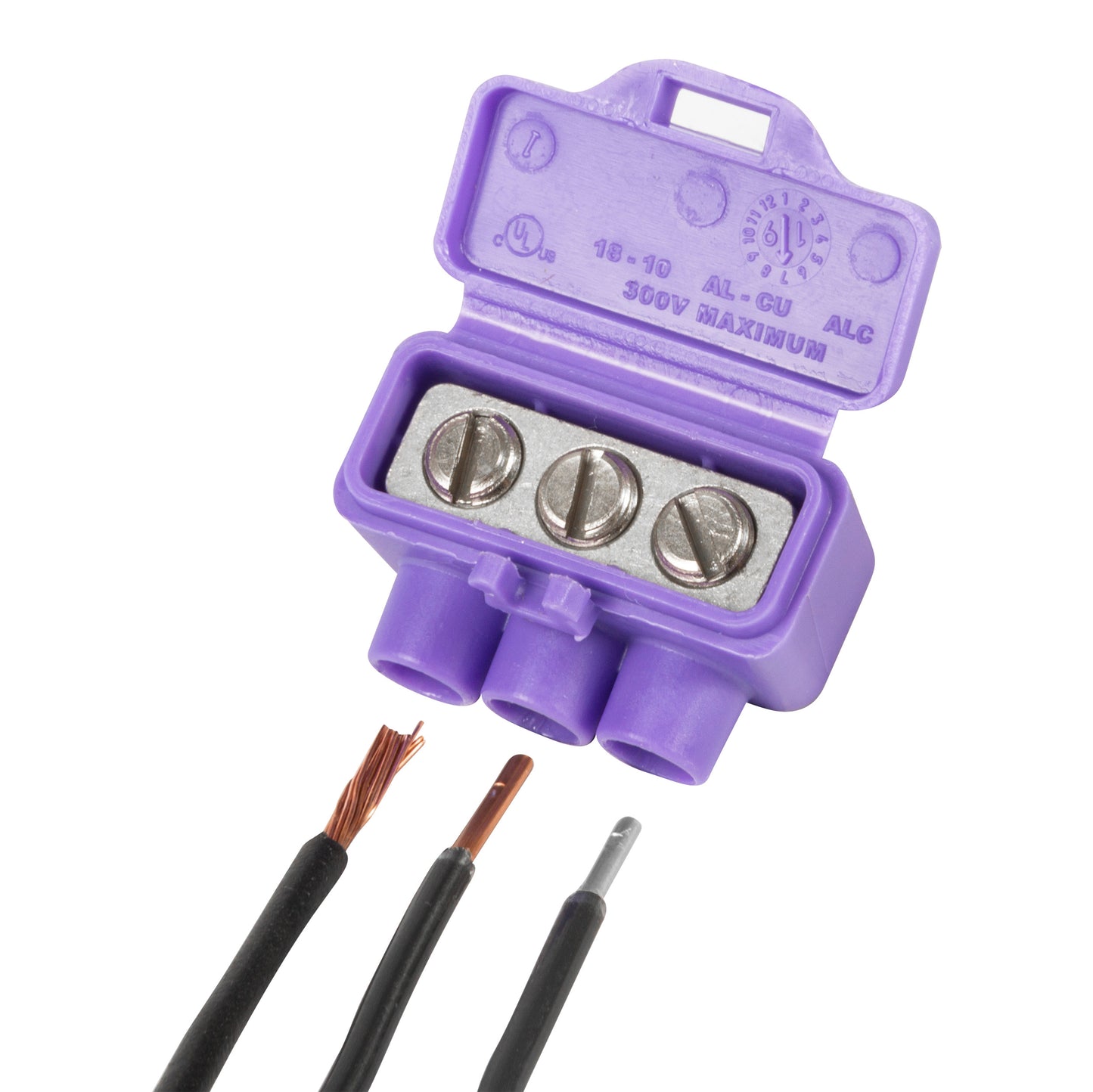 King Innovation 95110 AlumiConn 3-Port Al/Cu Wire Connectors (10-Pack)