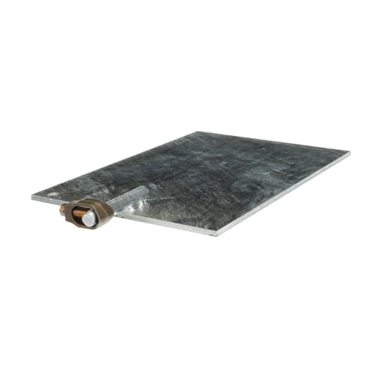 1016BTB | Ground Plate C/W Clamp, Galvanized