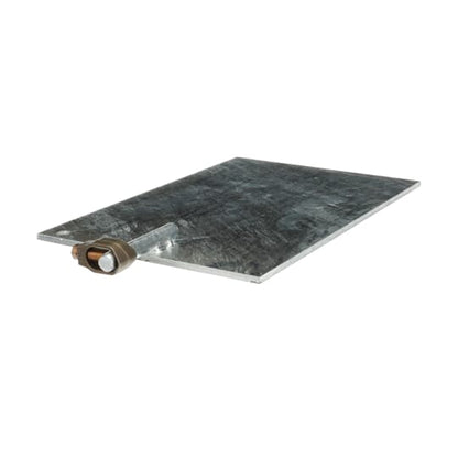 1016BTB | Ground Plate C/W Clamp, Galvanized