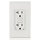 Leviton AGTR2-W 20 Amp, Self Test, Tamper-Resistant Dual-Function AFCI/GFCI Outlet with LED Indicator Light
