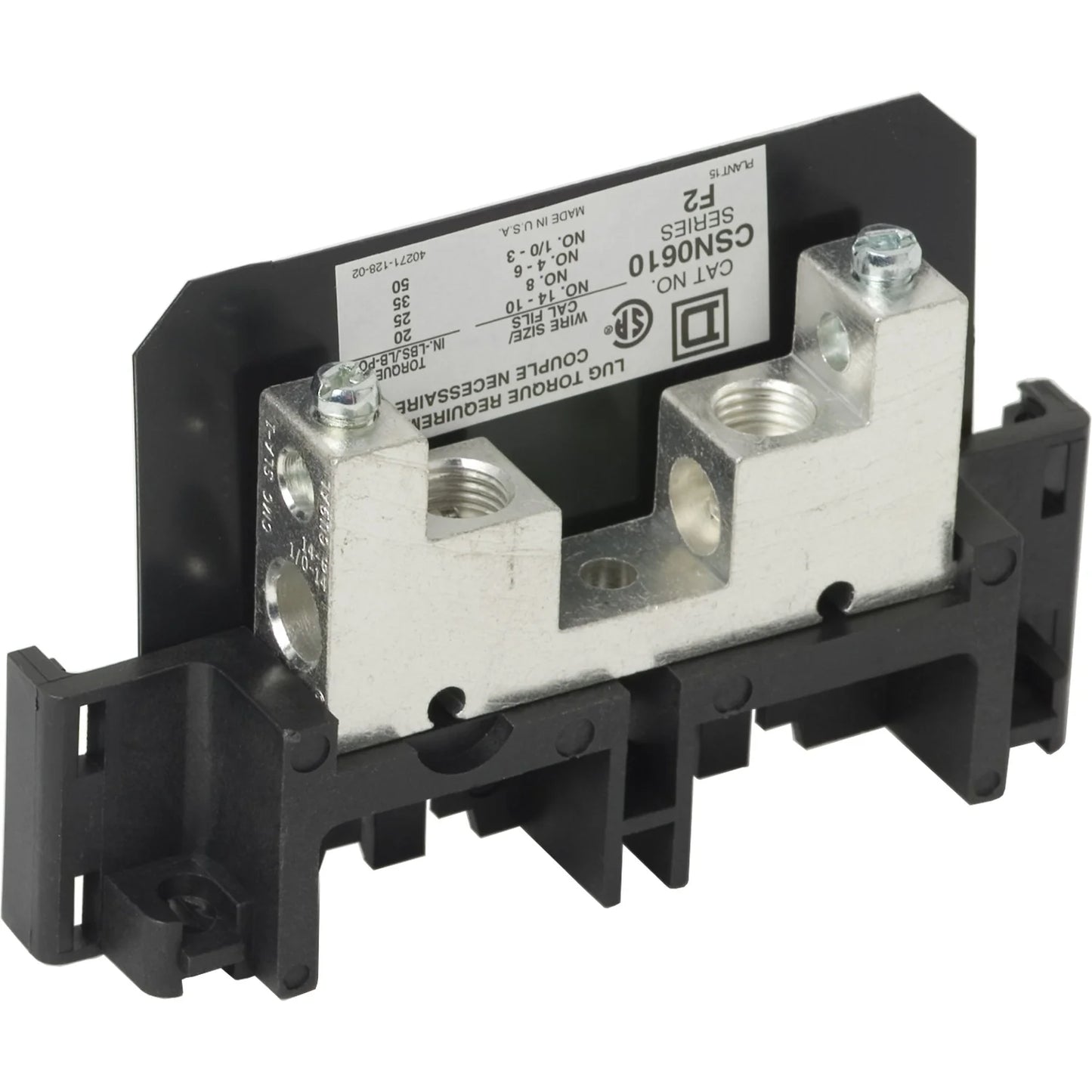 CSN0610 - Square D Solid Neutral Assembly Kit, 60A/100A
