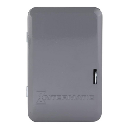 Intermatic ET1105C 24-Hour 1 Circuit Electronic Control, 120-277 VAC, SPST, Indoor Metal Enclosure