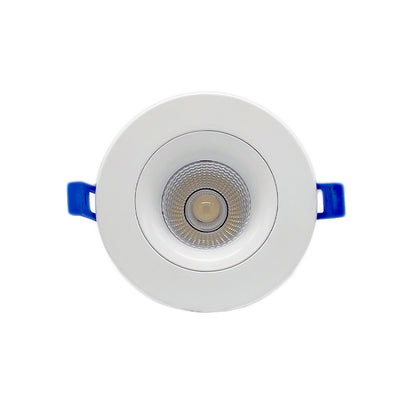 Dawnray DR40RBD-WH/BK/SN 4" Dim to Warm LED Baffle Recessed Fixture