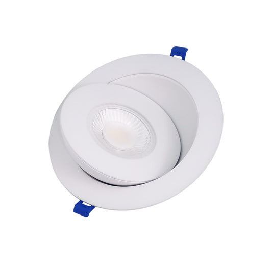 Dawnray 6" Recessed Gimbal Light, White