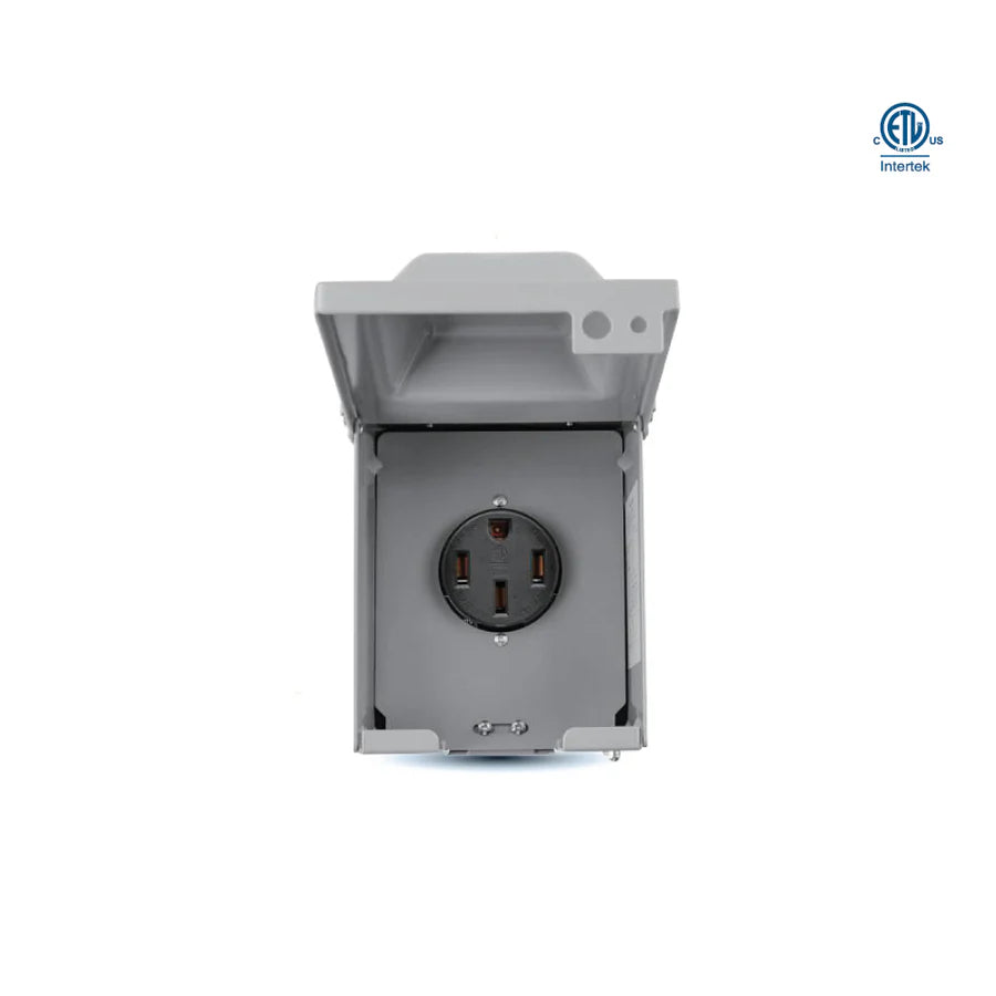 EV-14-50-R | NEMA 14-50R EV Receptacle, 50A, Outdoor Enclosure