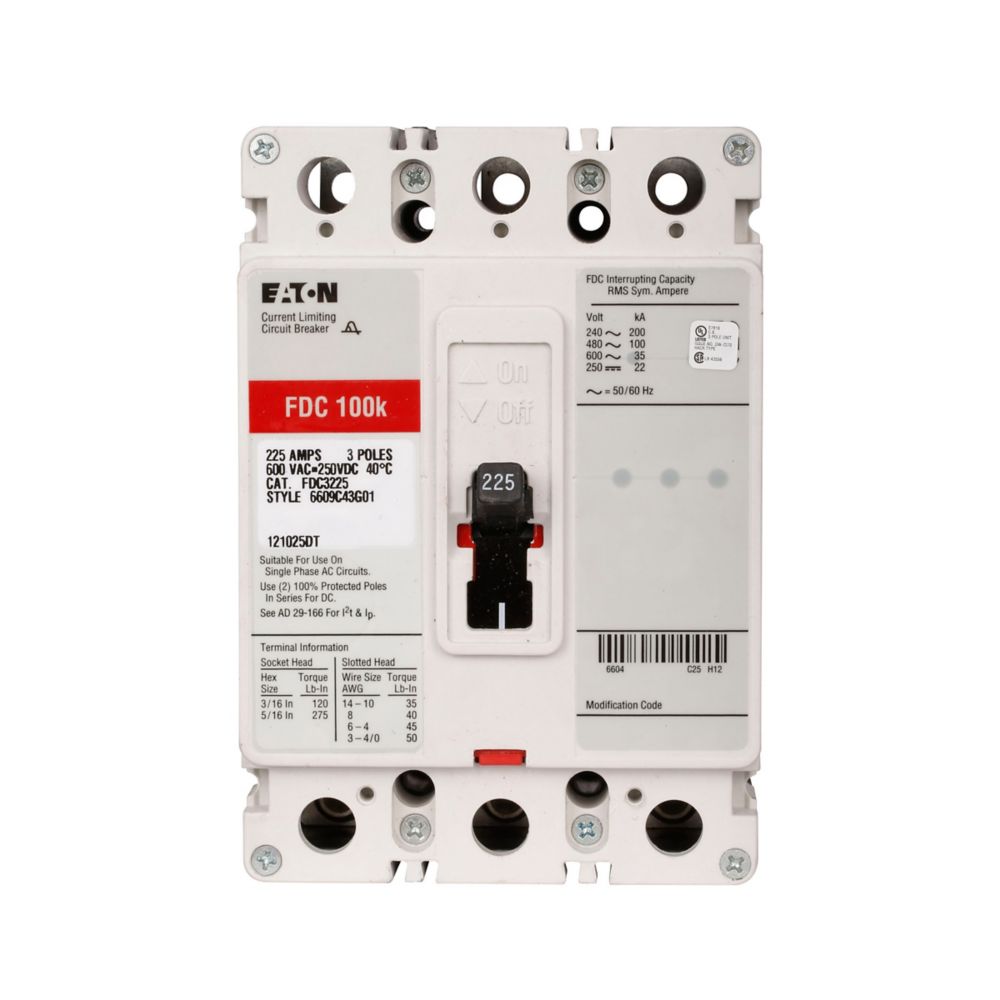 FDC3020 | Eaton Series C F-frame Molded Case Circuit Breaker
