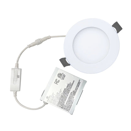 Dawnray CP04FR-WH/BK 4" LED Slim Panel Round 6pcs in one pack