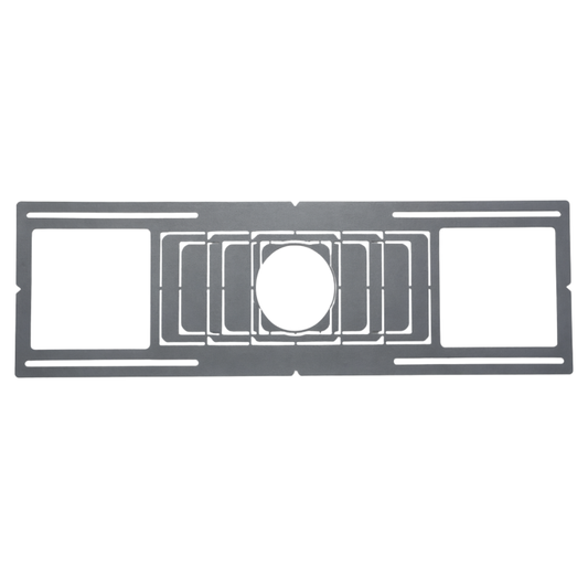Multi Rough-in Plate for Dawnray Trimless Series