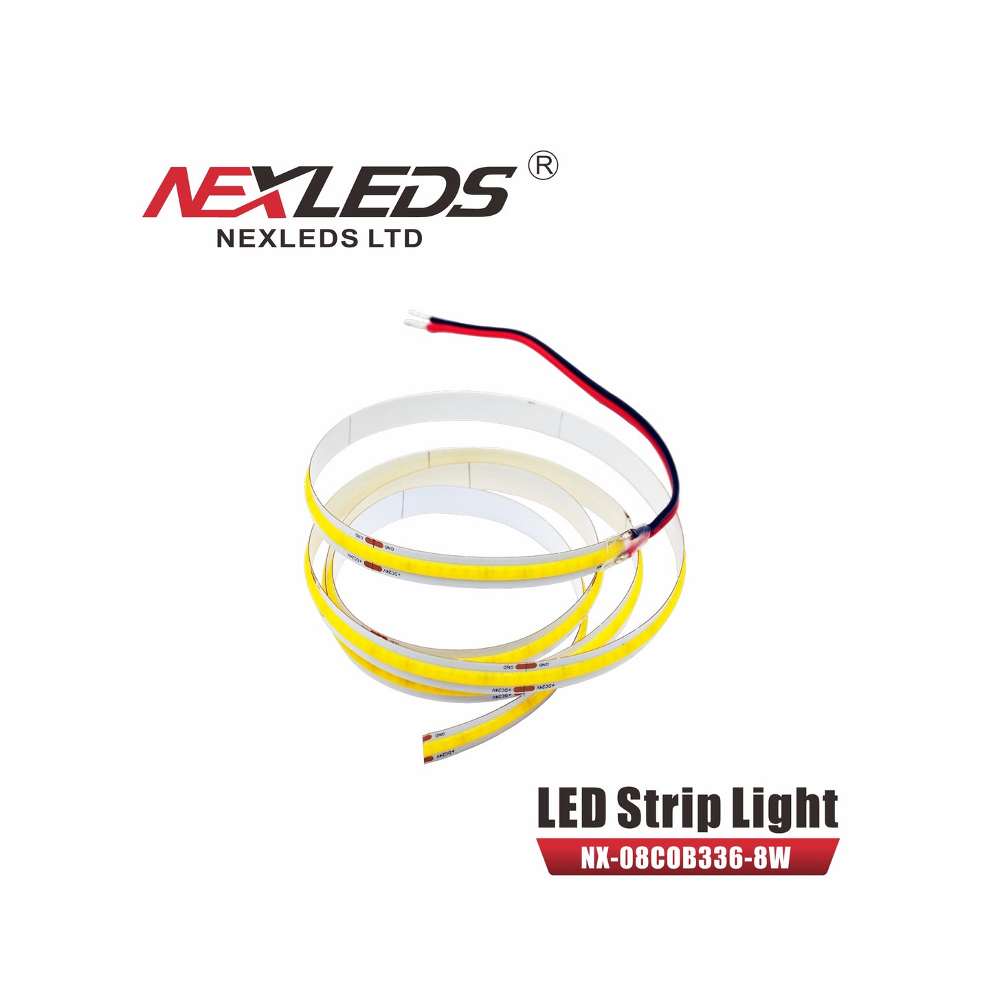 NexLEDS 8mm COB Tapelight