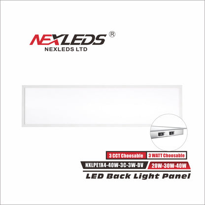 Nexleds LED Backlit Flat Panel 1x4ft