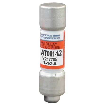 Mersen ATDR1-1/2 - Class CC Fuse - Time-Delay 1-1/2A 600VAC