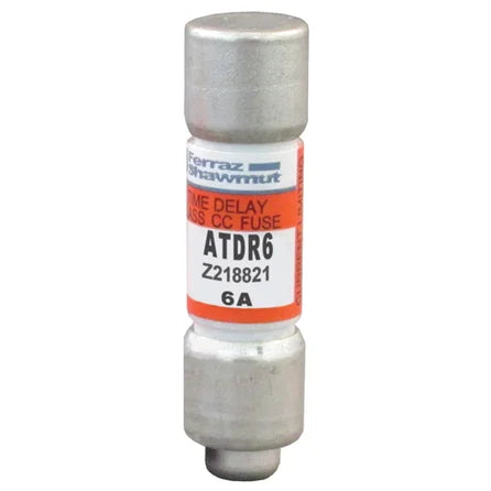 Mersen ATDR6 - Class CC Fuse - Time-Delay 6A 600VAC