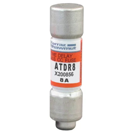 Mersen ATDR8 - Class CC Fuse - Time-Delay 8A 600VAC