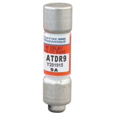 Mersen ATDR9 - Class CC Fuse - Time-Delay 9A 600VAC