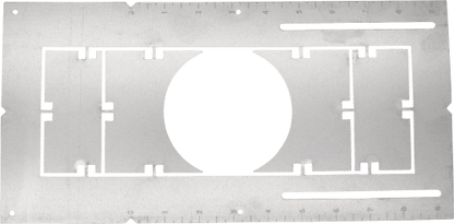 3.5″ Pre-mounting Rough-in Plate, PL35 No Lip