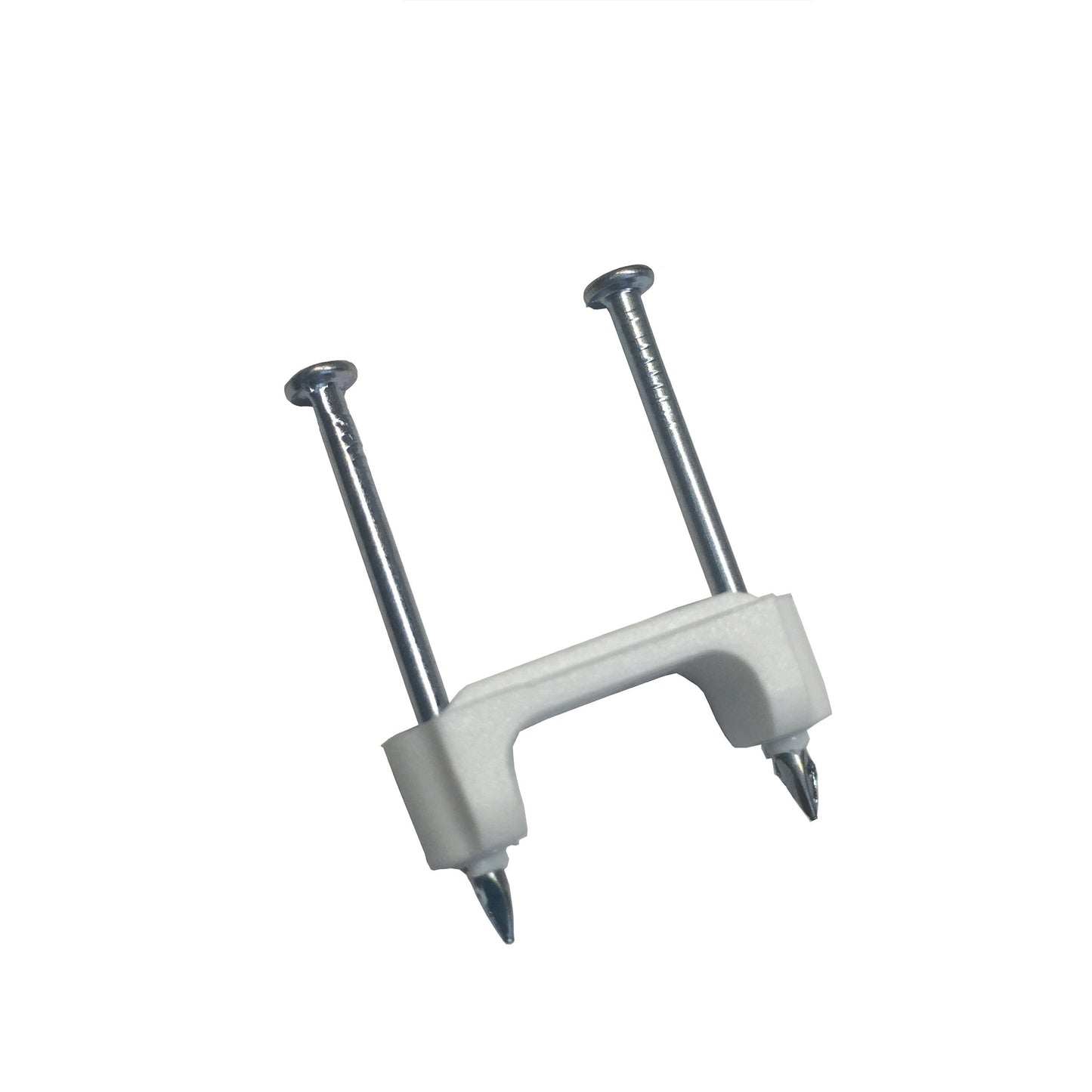 Gardner Bender PS-750B 1/2 in, Plastic Polyethylene NM Cable Staple, White, (2000/Bucket)