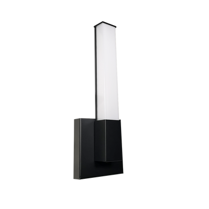 Reno R32011 Slim Wall Sconce | 16W | Selectable CCT 27/30/35/40/50K | 120V | Black Finish