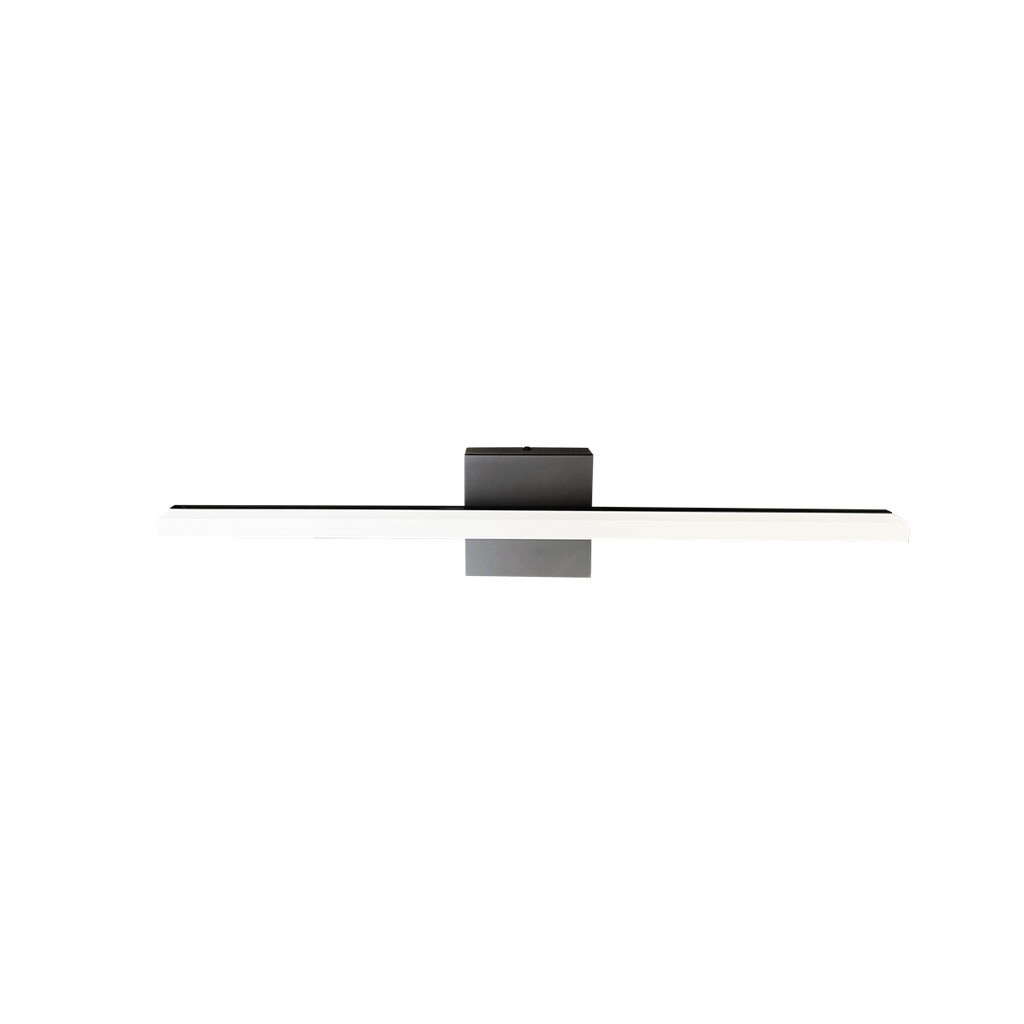RENO STILETTO SERIES Vanity Bar Light | 2FT | 15W |  Selectable CCT | 120V | Black Finish