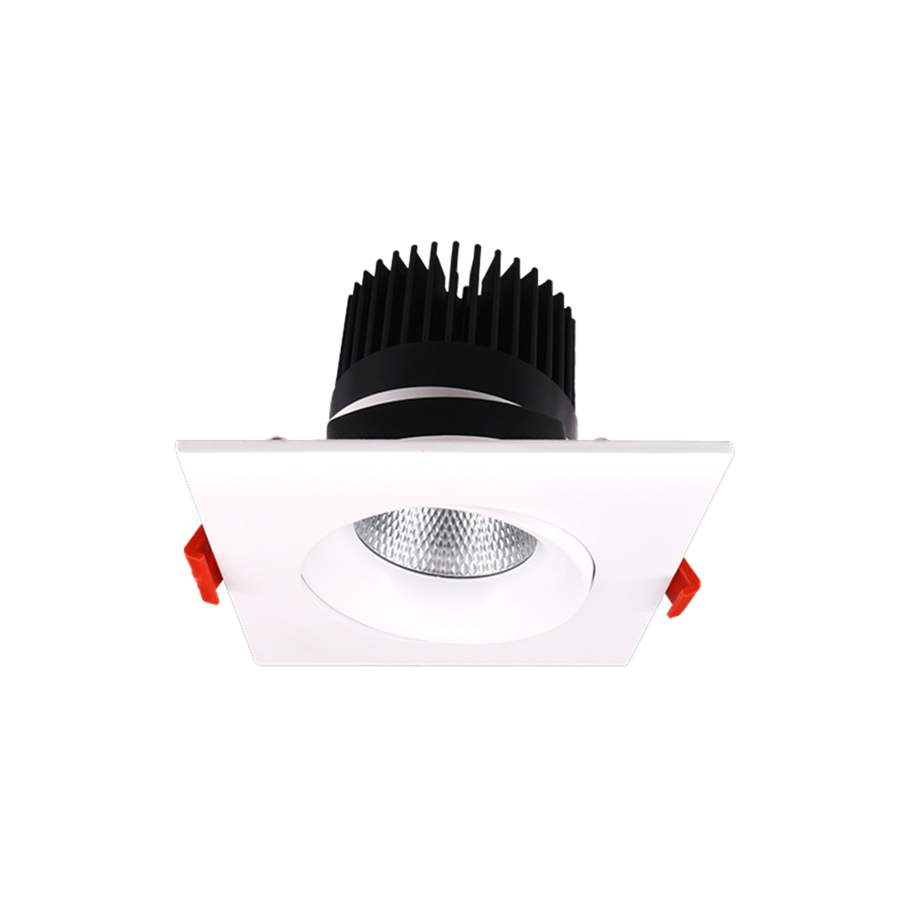 RENO Aura Series 3.5" SQUARE GIMBAL | 12W | Selectable CCT 27/30/35/40/50K | 120V