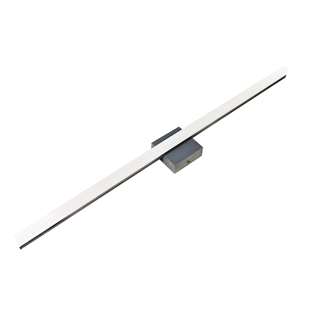 RENO STILETTO SERIES Vanity Bar Light | 2FT | 15W |  Selectable CCT | 120V | Black Finish