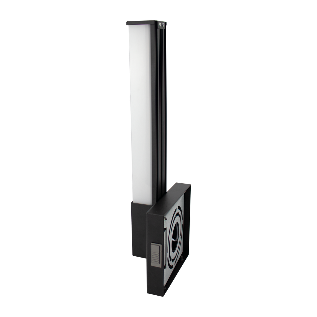 Reno R32011 Slim Wall Sconce | 16W | Selectable CCT 27/30/35/40/50K | 120V | Black Finish