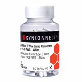 B Wire Crimp Connectors 100/Jar | SC-T875L-100