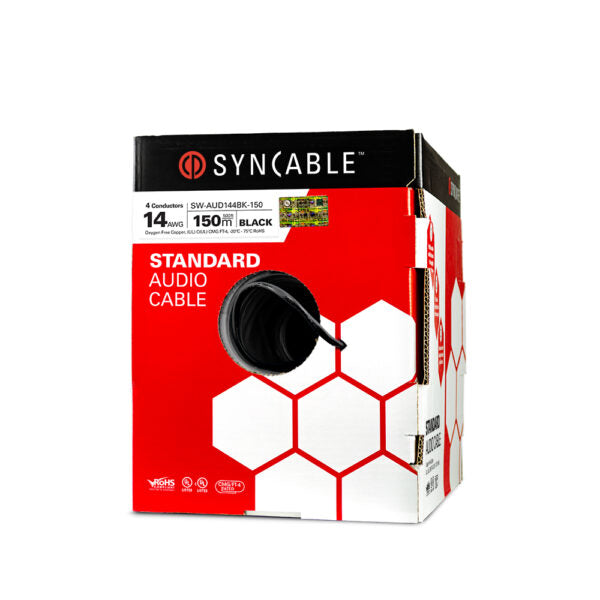 SW-AUD144 | SYNCABLE 14awg-4c In-Wall Audio Wire