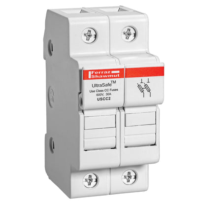 USCC2 | Mersen Class CC Fuse Holder, 2-Pole, 30A, 600VAC