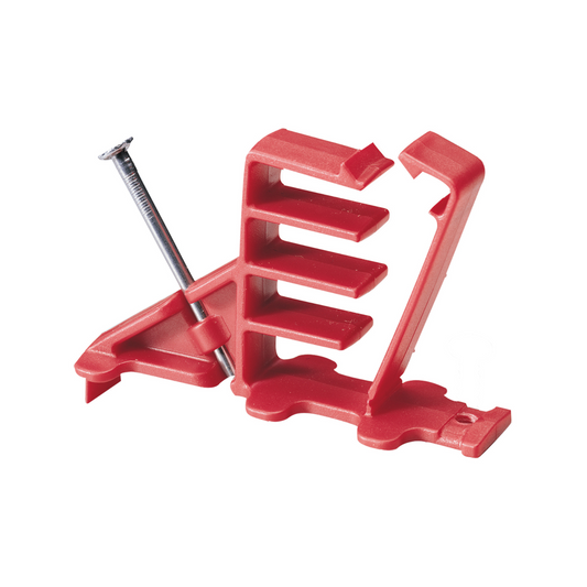 Gardner Bender MCS-20W SnapSHOT Multi-Cable Staple, Red, (20/pk)