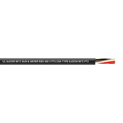 12/4 SJOOW Cabtire Cable, 300V