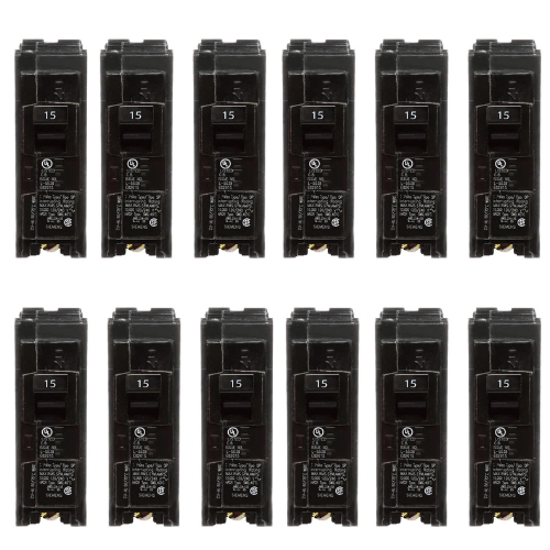 Q115 - Siemens 15 Amp Single Pole Circuit Breaker