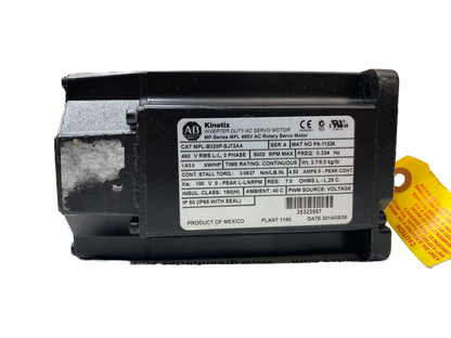 Allen-Bradley MPL-B320P-SJ72AA Servo Motor Kinetix MP-Series MPL 480VAC