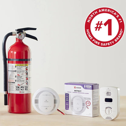 Kidde LED Strobe and 10-Year Talking Smoke Alarm