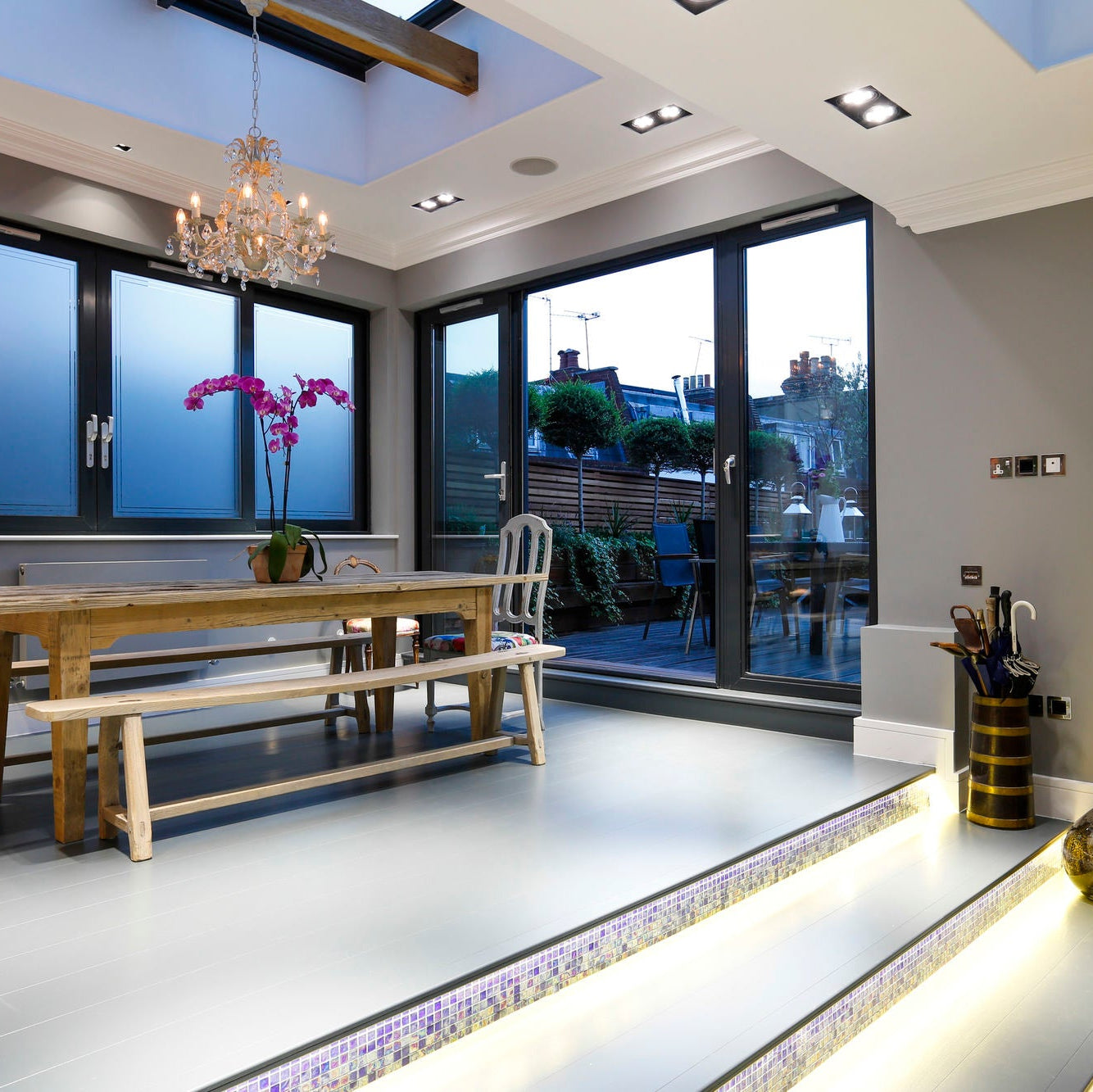 Line Voltage LED COB Tape Light | Waterproof Dot-Free Flexible Strip IP65 120V