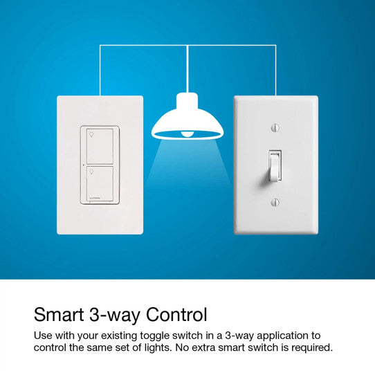 Lutron PD-6ANS-WH Caseta Wireless Multi-Location Switch