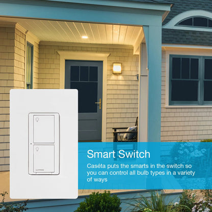 Lutron PD-6ANS-WH Caseta Wireless Multi-Location Switch