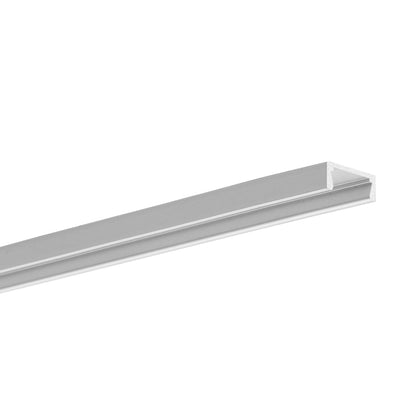 Surface Mounted LED Tape Extrusion Profile | 8ft Aluminum Channel