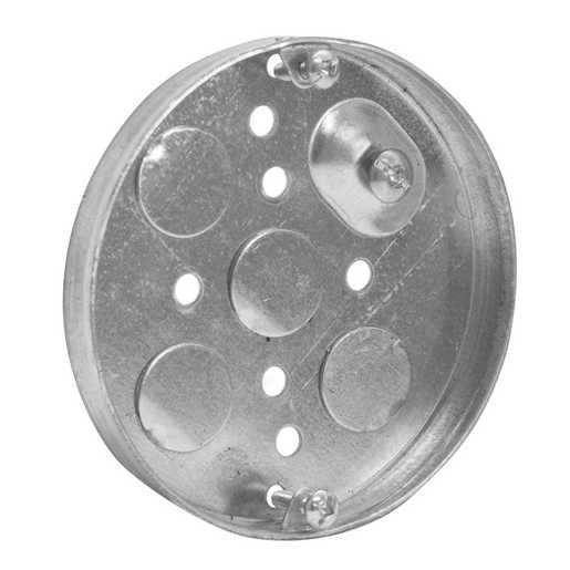 56111BAR | Hubbell Round Pan Box, 0.5 In. Deep