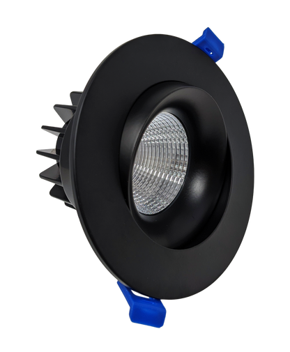 Dawnray DR40RB-BK 4" 5CCT LED Baffle Recessed Fixture